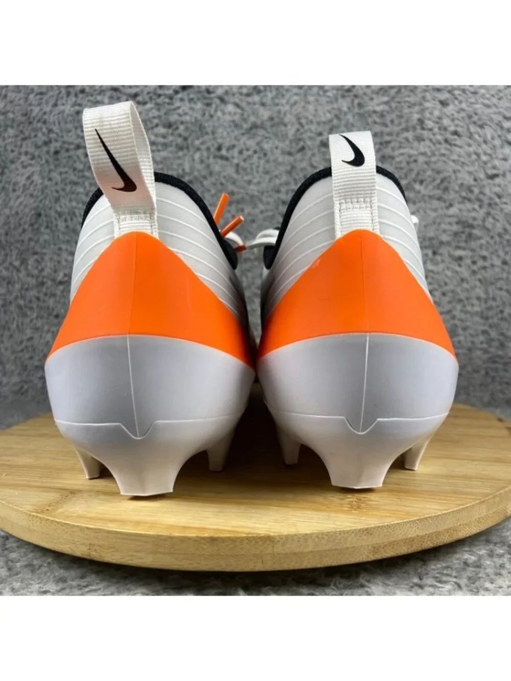 Nike Vapor Speed 3 Football Size 12 Men White Safety Orange HM8849-104